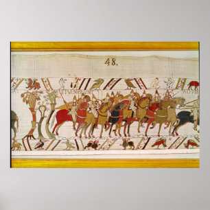 Poster Soldats quittant Hastings pour se battre avec
