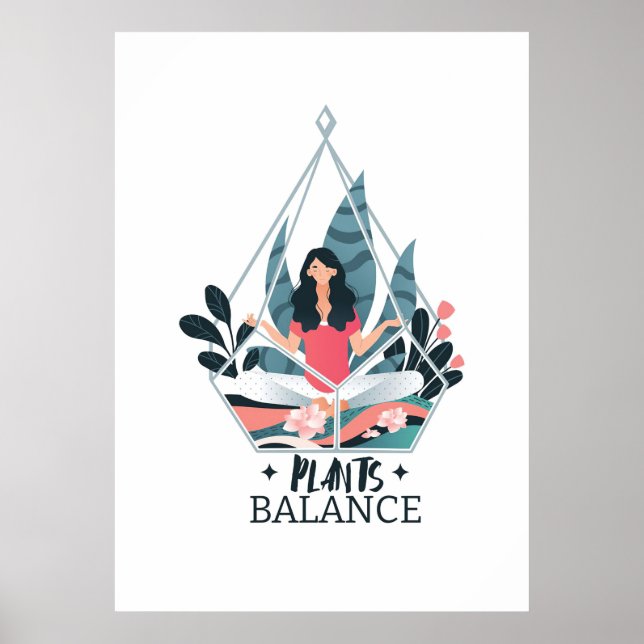 Poster Solde des Plantes plantes (Devant)