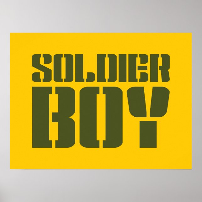 POSTER SOLDIER GARY (Devant)