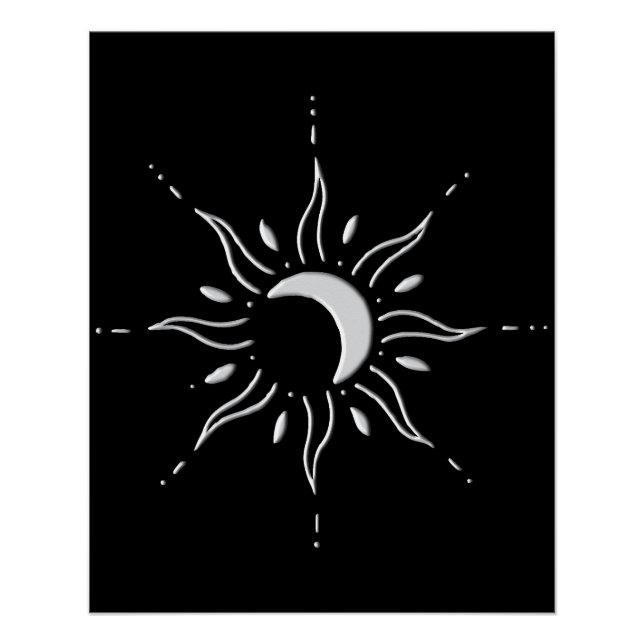 Poster Soleil d'argent  (Devant)