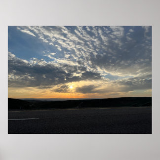 Poster Soleil de l'Idaho