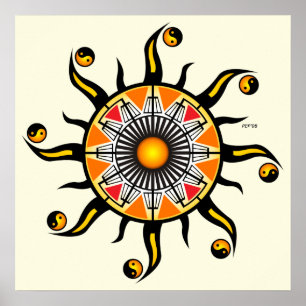 Poster Soleil d'un panier