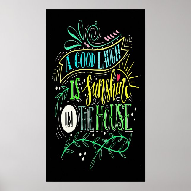 Poster Soleil et rire (Devant)