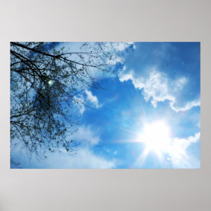 Poster Soleil pluvieux