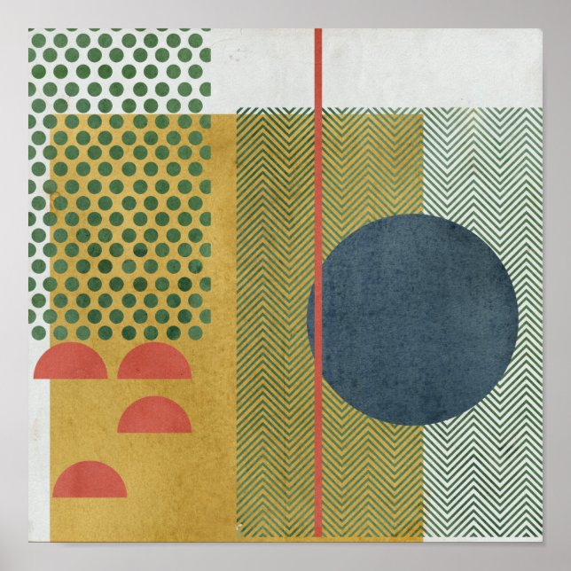 Poster Soleil Rouge IV (Devant)