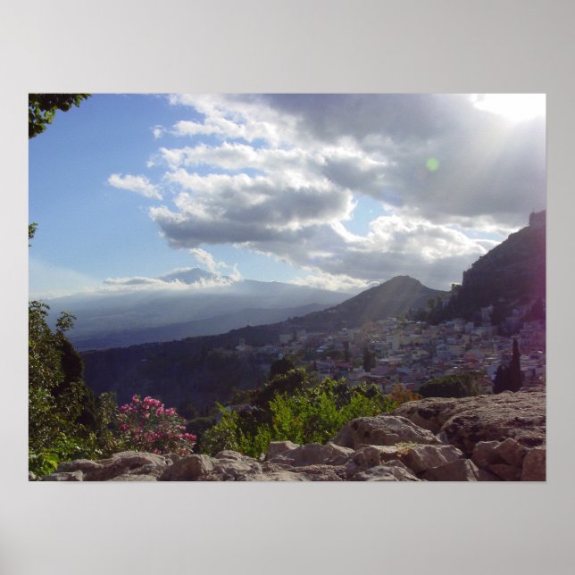 Poster Soleil sicilien (Devant)