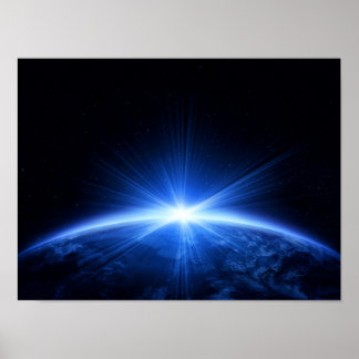 Poster Soleil sur Terre