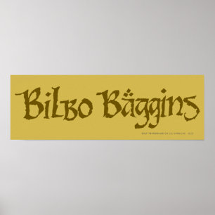 Poster Solide de BILBO BAGGINS™