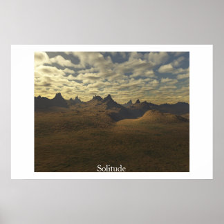 Poster Solitude