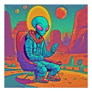 Poster Solitude Alien libérée