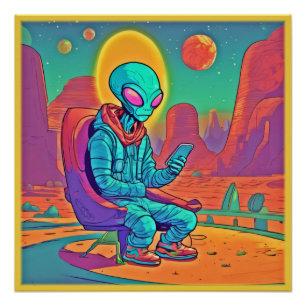 Poster Solitude Alien libérée