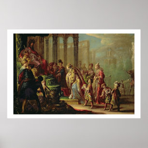Poster Solomon and the Queen of Sheba, ou Esther before A