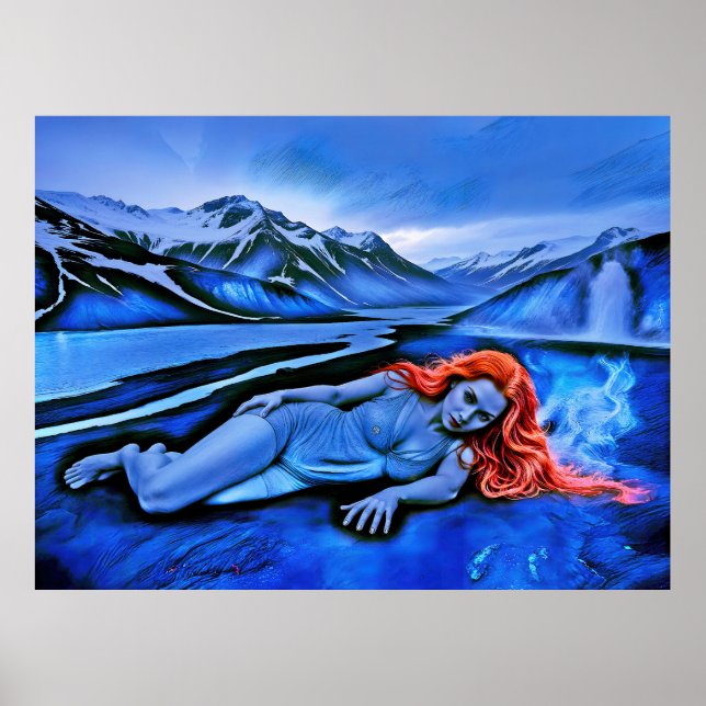 Poster "Sólvátra" - Flamme sous la glace (Devant)