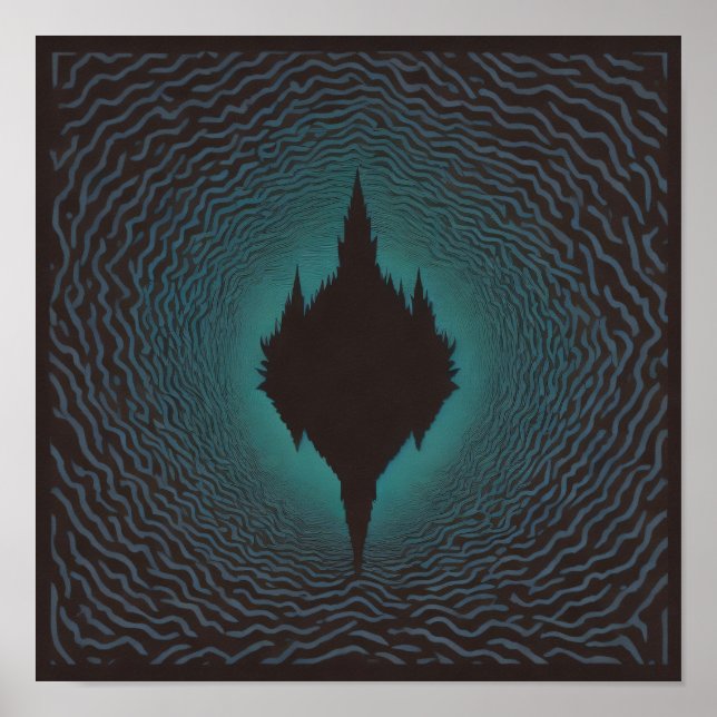 Poster Sombre mise en miroir (Devant)