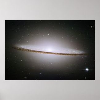 Poster Sombrero Galaxy M104 36x24 (33x22)