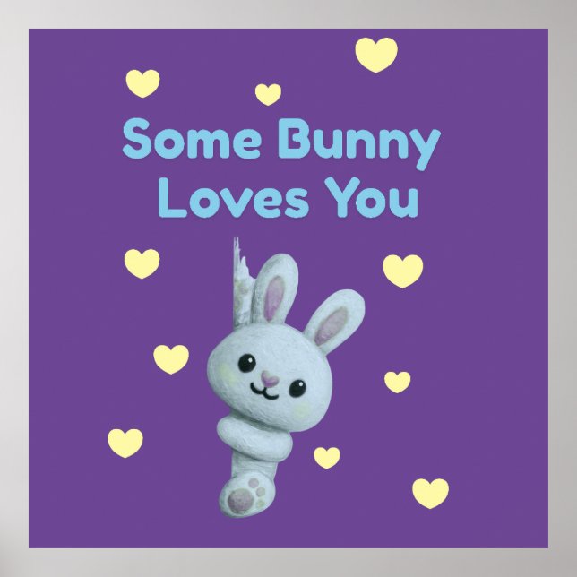 Poster Some Bunny t'aime (Devant)