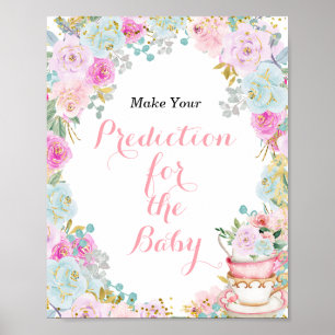 Poster Something Sweet is Breawing Predictions for baby