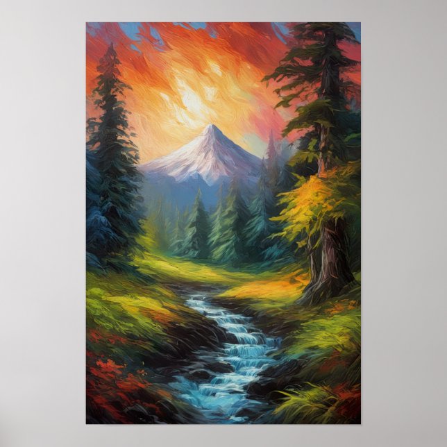 Poster Sommet Serenade, Danse du coucher du soleil (Devant)