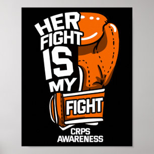 Poster Son Combat Est Mon Combat Crps Sensibilisation Rsd