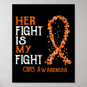 Poster Son combat est mon combat de sensibilisation aux C