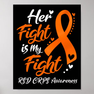 Poster Son combat est mon combat RSD Sensibilisation au r