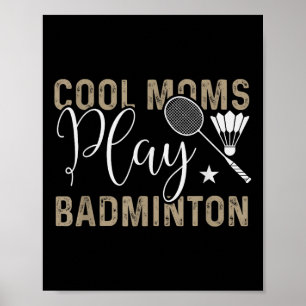 Poster Son Dans Mon Volant de badminton Adn Racket Badmin