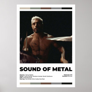 Poster Son de Metal alternative film moderne
