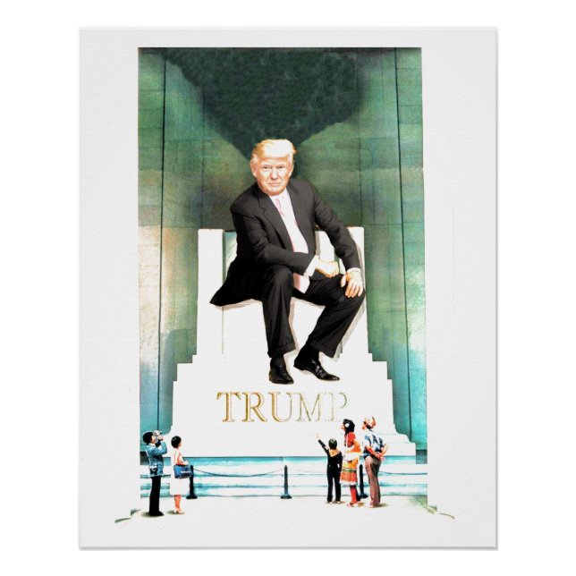 Poster Son imperfection royale, Donald Trump (Devant)