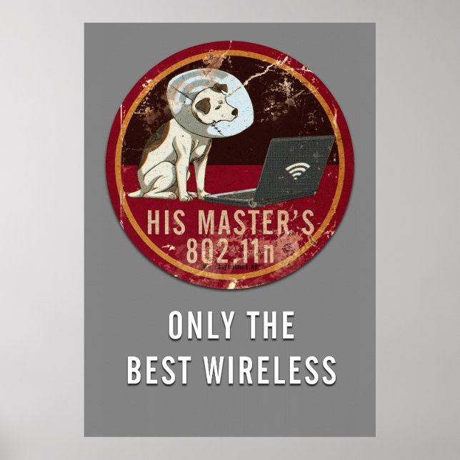 Poster Son Maître 802.11n (Devant)