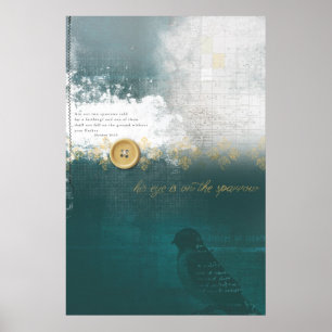 Poster Son Oeil Est Sur Le Bruant