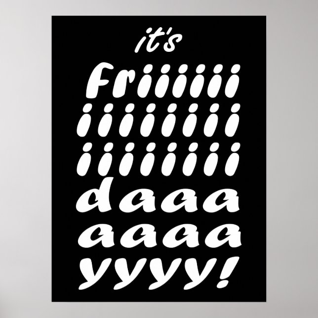 Poster Son vendredi (Devant)