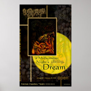 POSTER SONGE D'UNE NUIT D'ÉTÉ