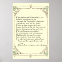 Sonnet # 29 par William Shakespeare