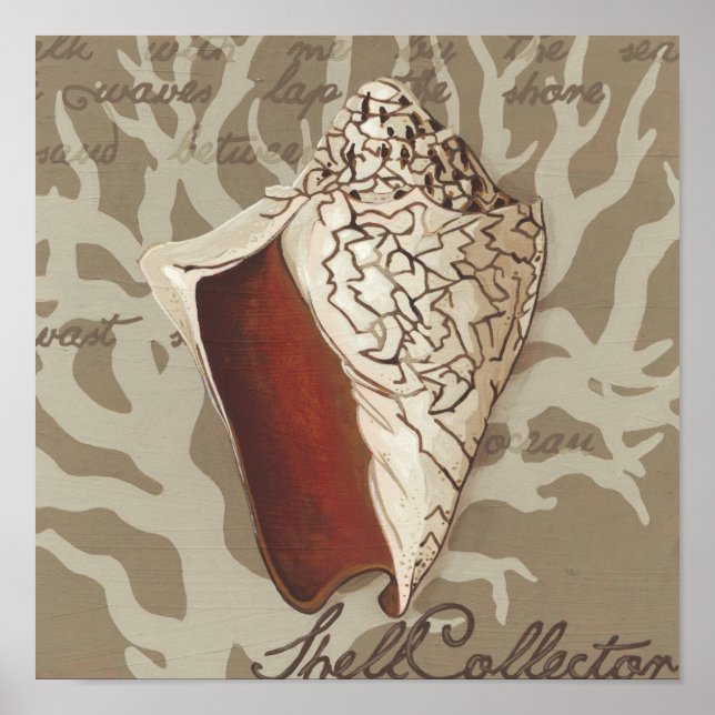 Poster Sonnet maritime IV (Devant)