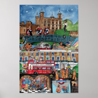 Poster Sons de l'affiche de Londres