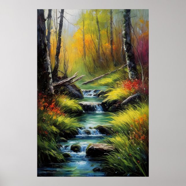 Poster Sons relaxants de la forêt (Devant)