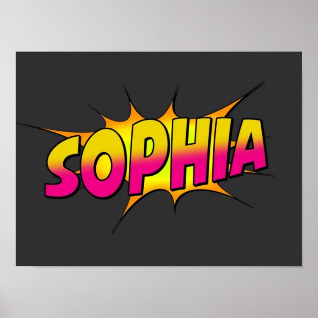 Poster Sophia (Devant)