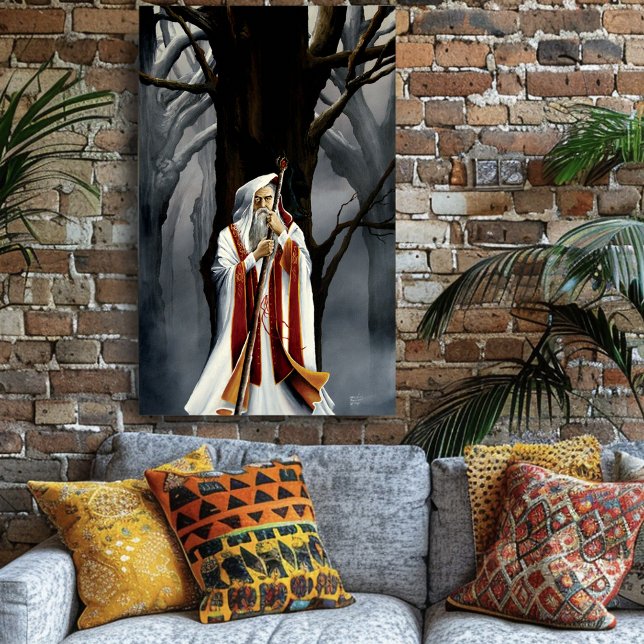 Poster Sorcier Blanc (Créateur téléchargé)