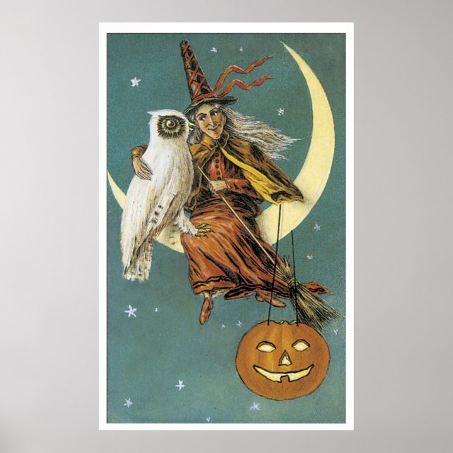 Poster Sorcière Par Nuit (Devant)