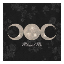 Sorcière Prim Triple Déesse Lune