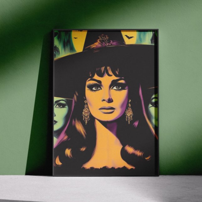 Poster Sorcière Vintage (Créateur téléchargé)