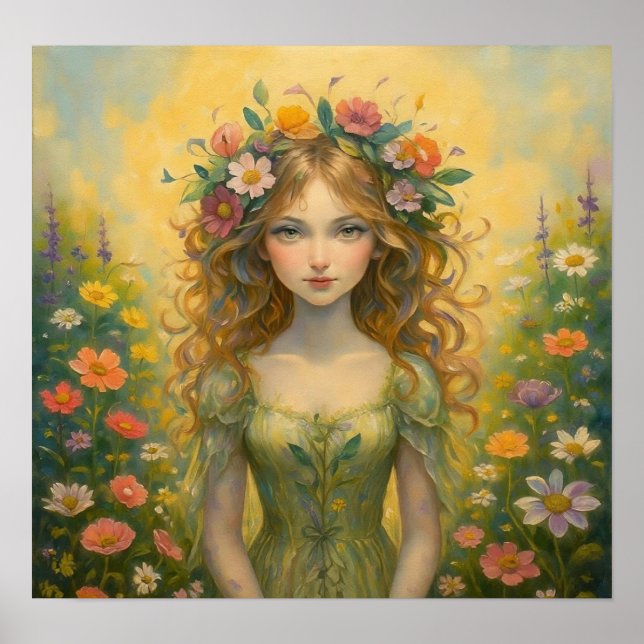 Poster SorcièreFleur (Devant)