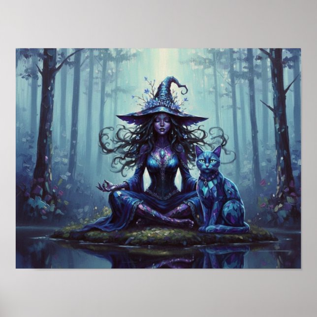 Poster SorcièreIndigoCrystal (Devant)