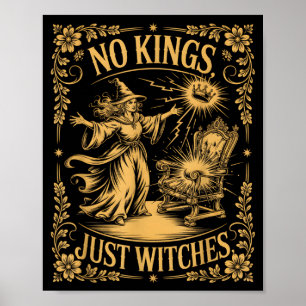 Poster Sorcières des Rois Drôle de Sorcellerie d'Hallowee