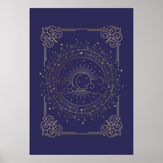 Poster Sorcières Lune (Devant)