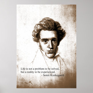 Poster Soren Kierkegaard