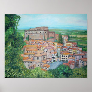 Poster Soriano nel Cimino, Italie