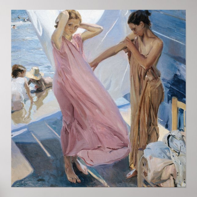 Poster Sorolla - Après le bain (Devant)
