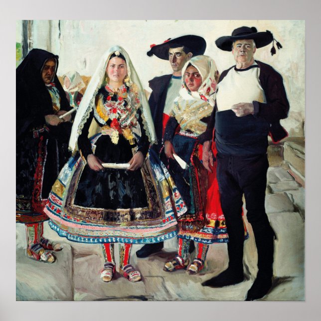 Poster Sorolla - Lagarterana typique (Devant)