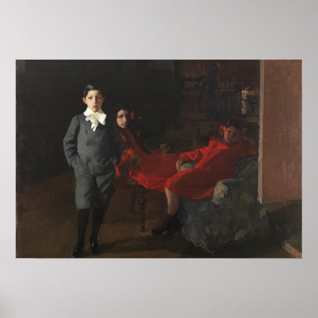 Poster Sorolla - Mes enfants (Devant)